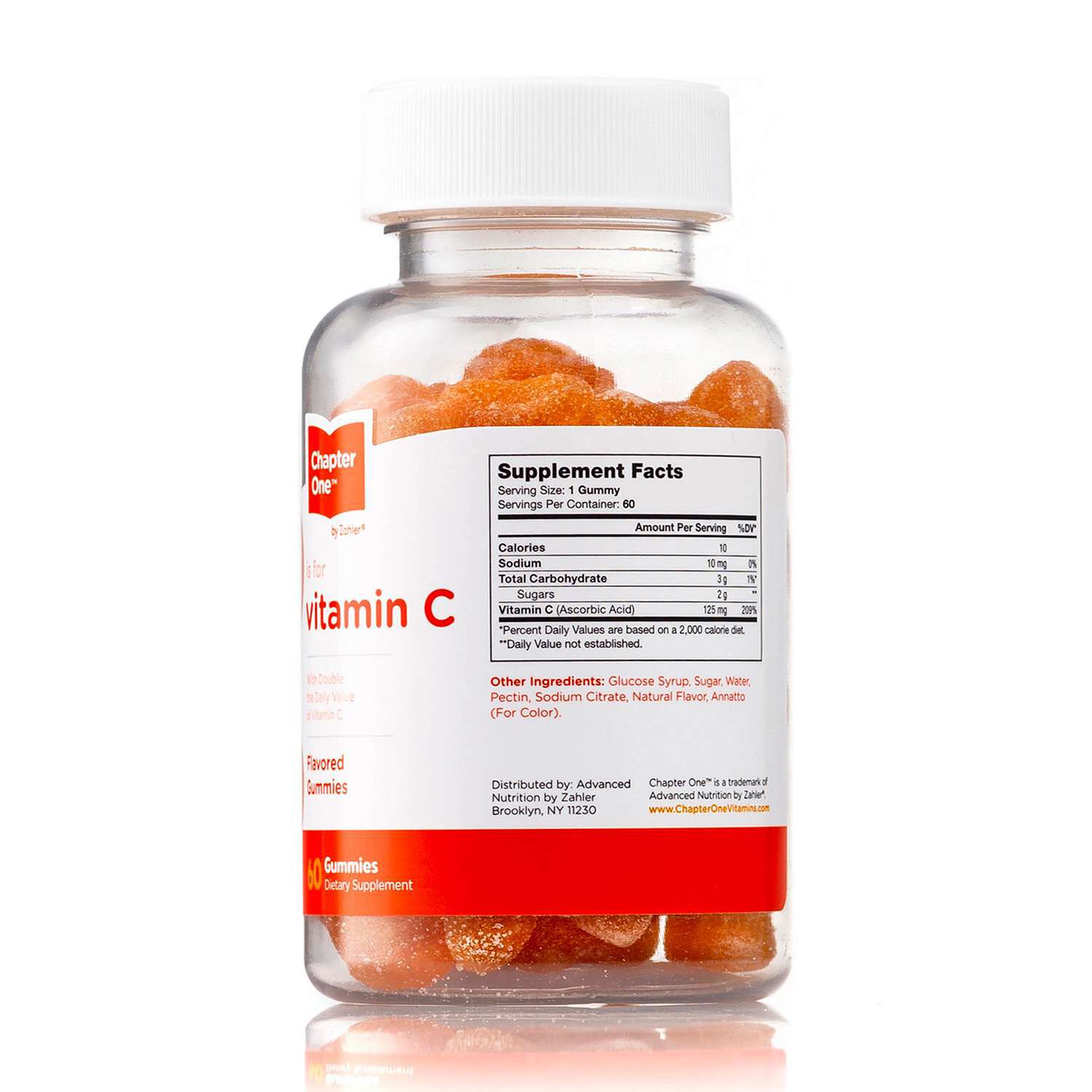 Chapter One&trade; C Is For Vitamin C Gummies - 60 Gummies (60 Servings)